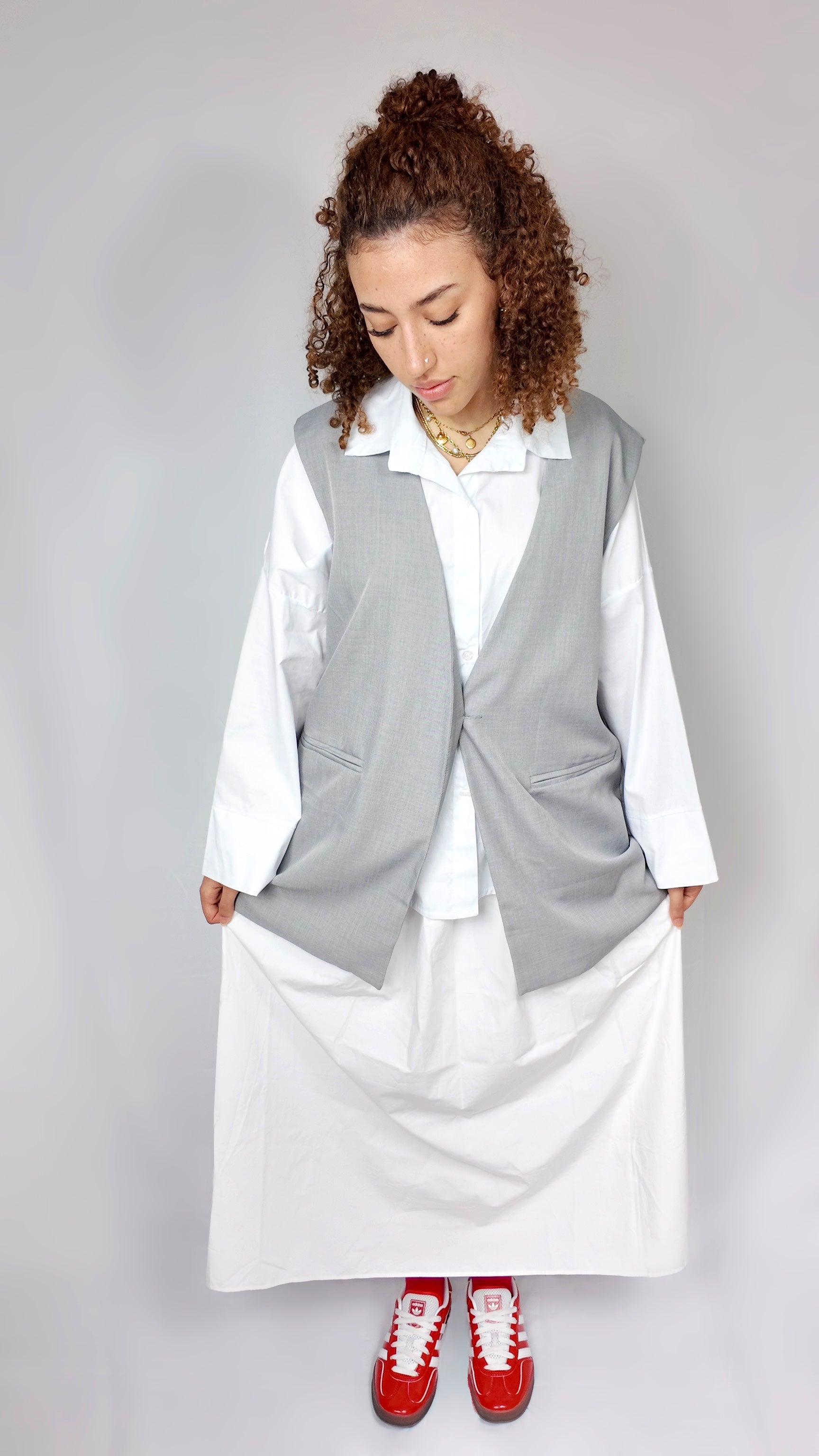 BLAZER SANS MANCHE OVERSIZE NARYMEL
