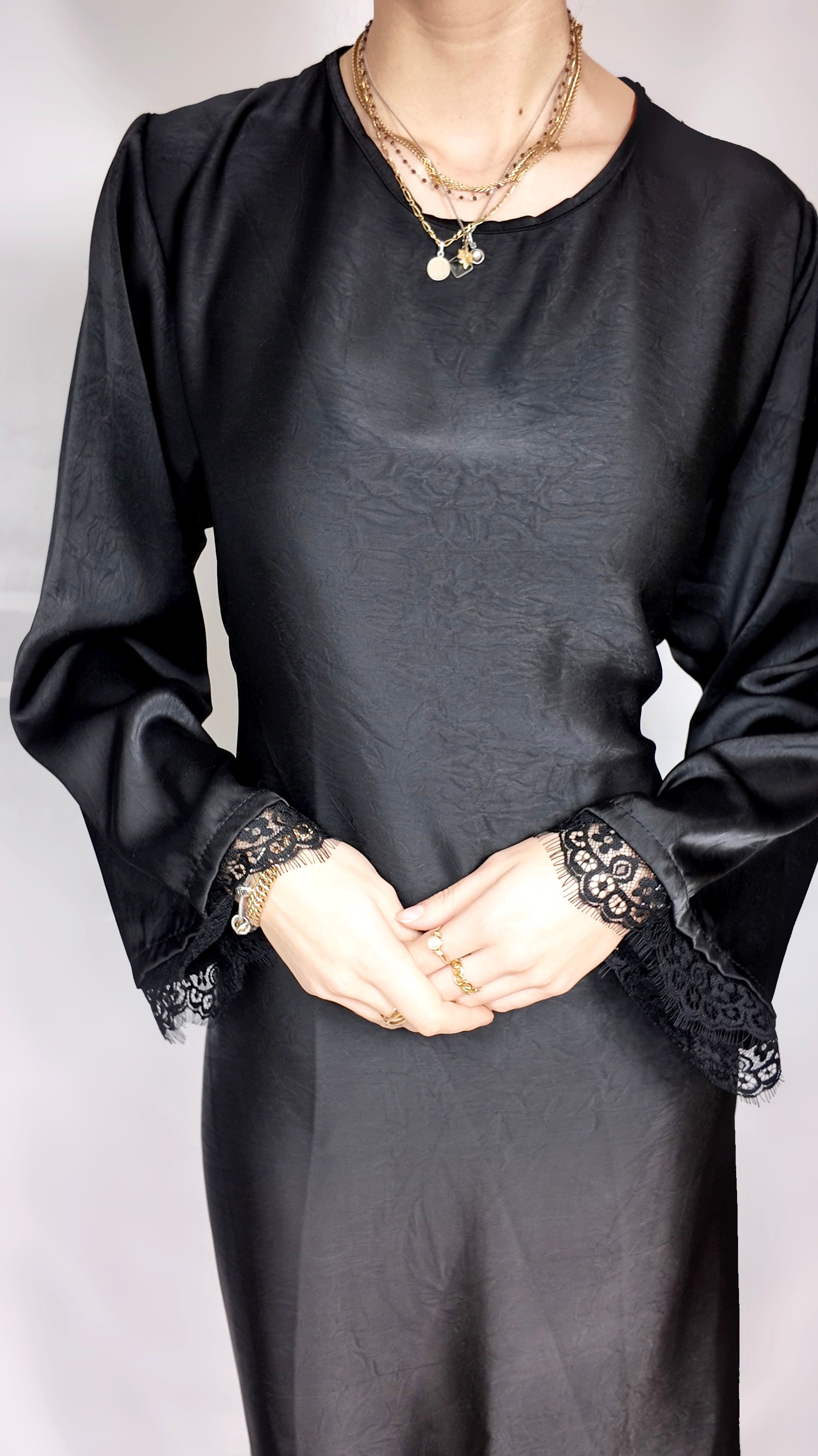 ROBE MELYA MANCHE DENTELLE